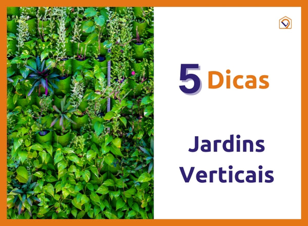 Jardins Verticais: 5 Dicas