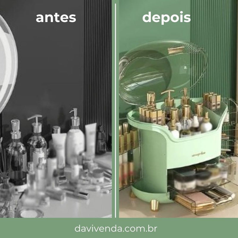 Organizador de Maquiagem e Skin Care