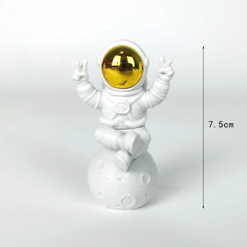 Estatueta Astronauta Luminária Lunar - DaVivenda