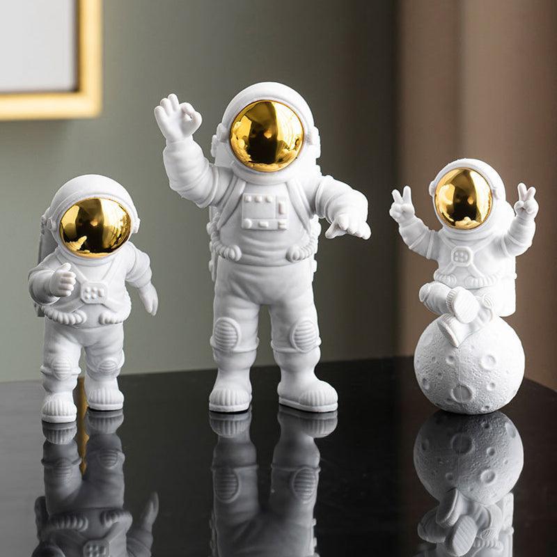 Estatueta Astronauta Luminária Lunar - DaVivenda