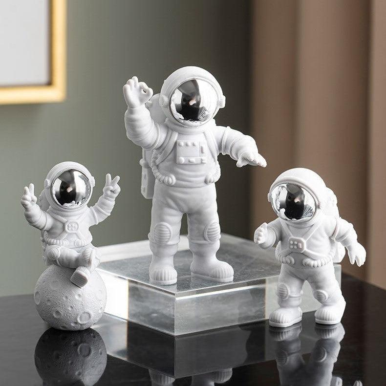 Estatueta Astronauta Luminária Lunar - DaVivenda