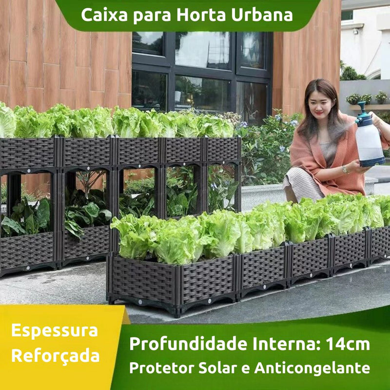 Caixa para Horta Urbana Elevada