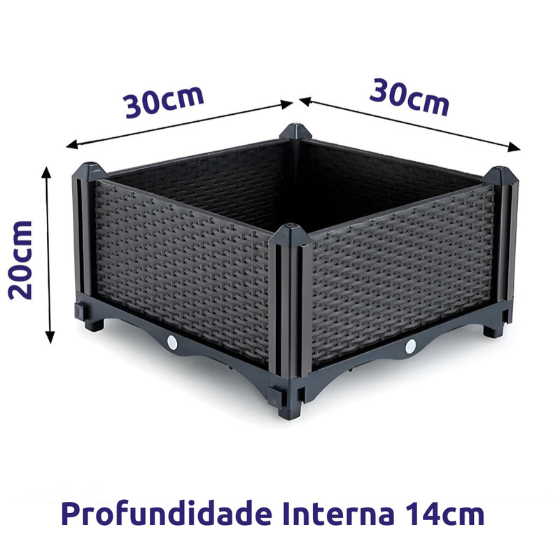 Caixa para Horta Urbana Elevada