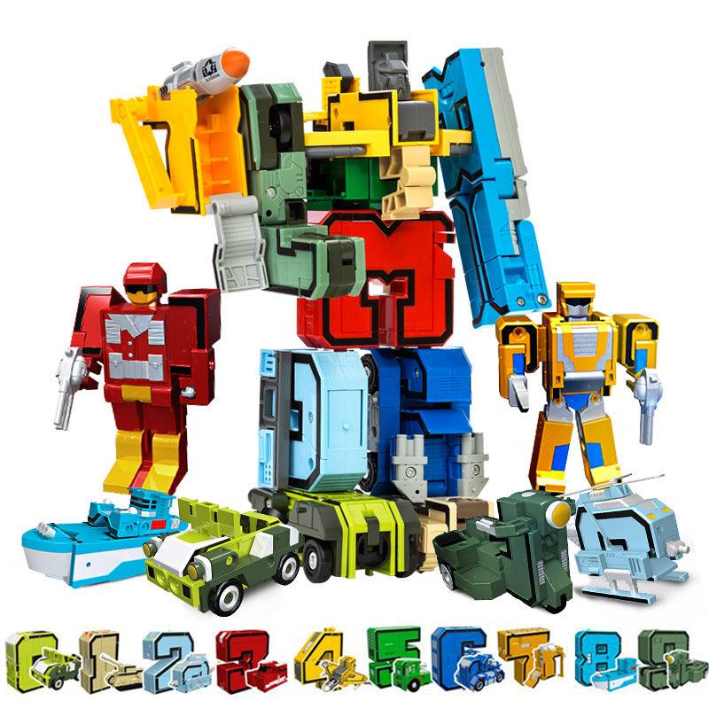 Números Transformers Educativo - DaVivenda