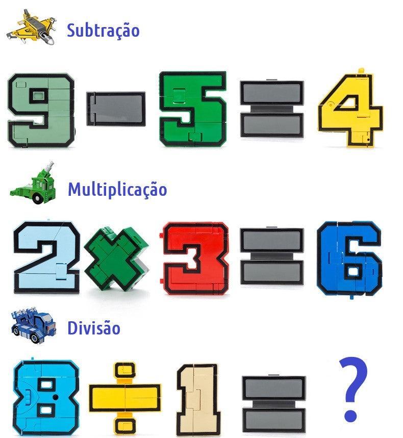 Números Transformers Educativo - DaVivenda