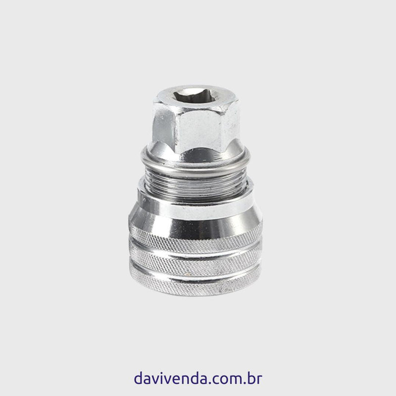 Soquete Regulável Adaptador 3/8" e Chave - DaVivenda