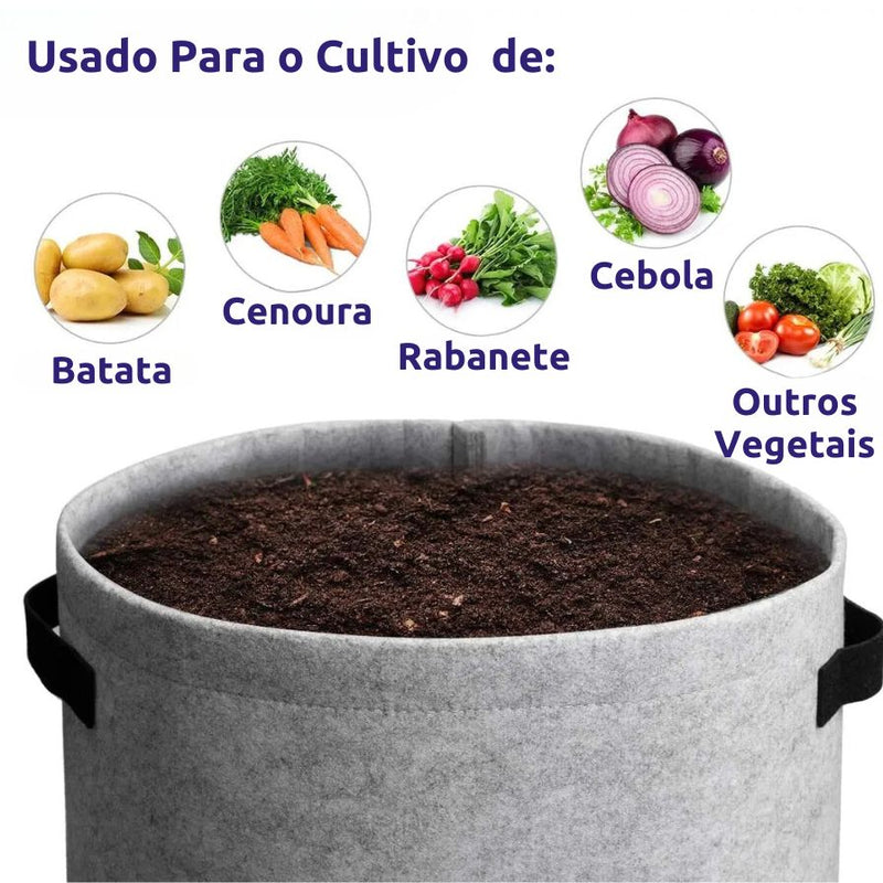 Saco para Cultivo de Vegetais Pet