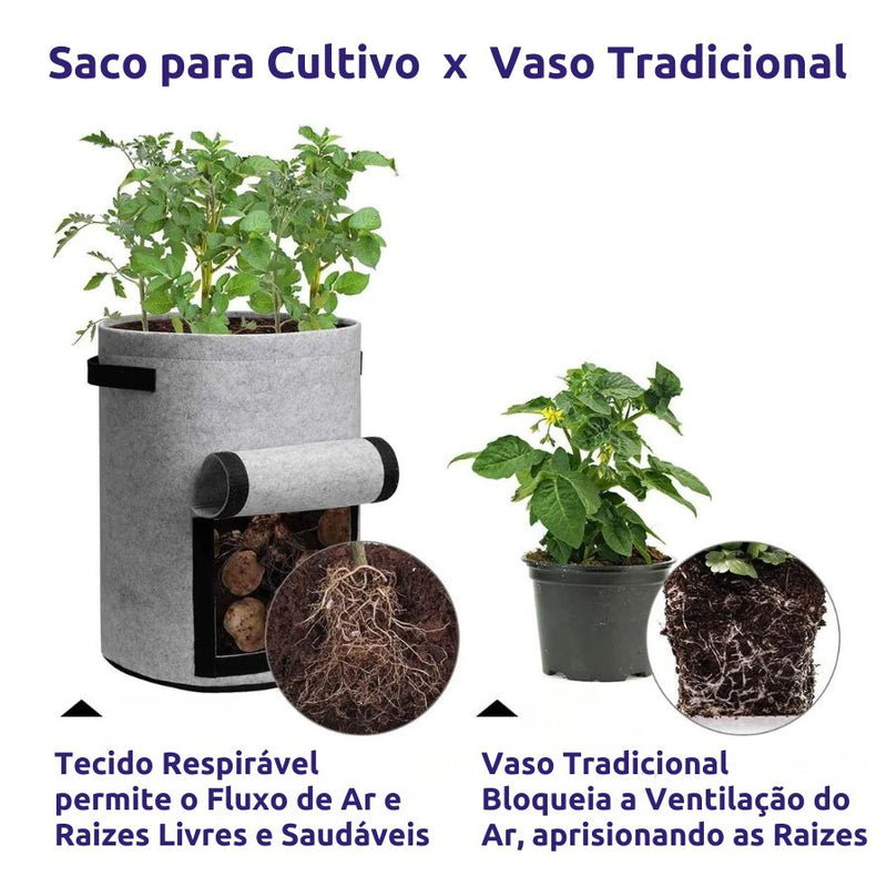 Saco para Cultivo de Vegetais Pet