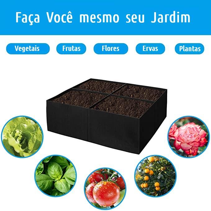 Vaso de Feltro Jardinagem - davivenda