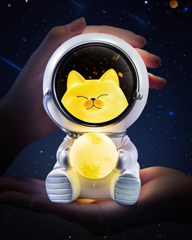 Luminária Gato Astronauta - davivenda
