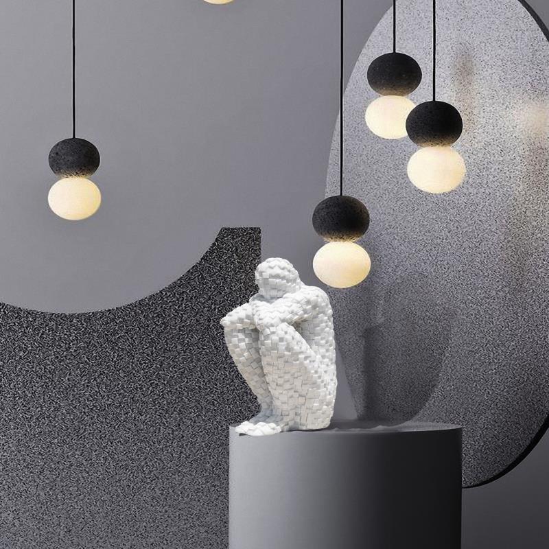 Escultura para Decoração - davivenda