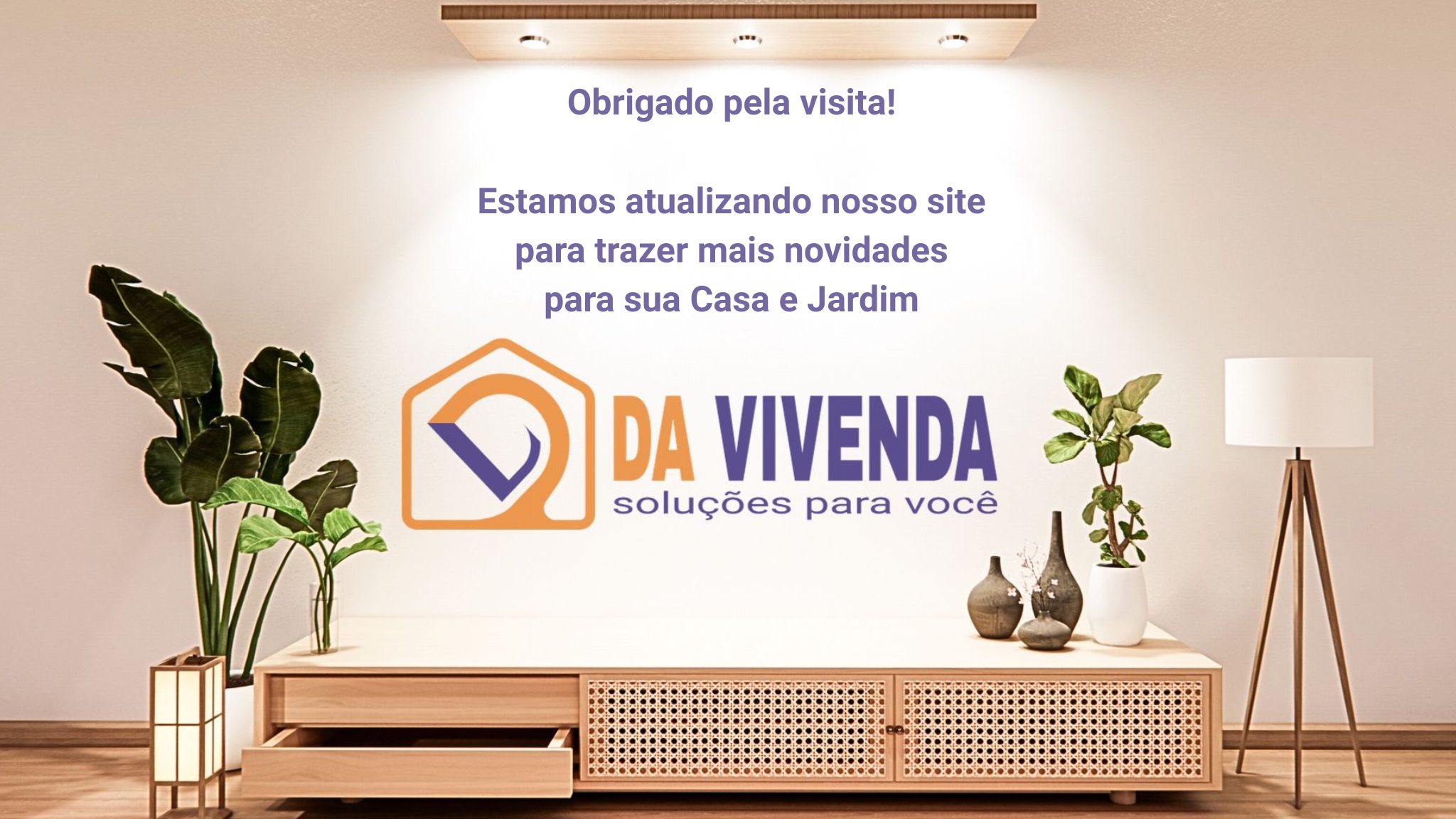 Página em manutenção